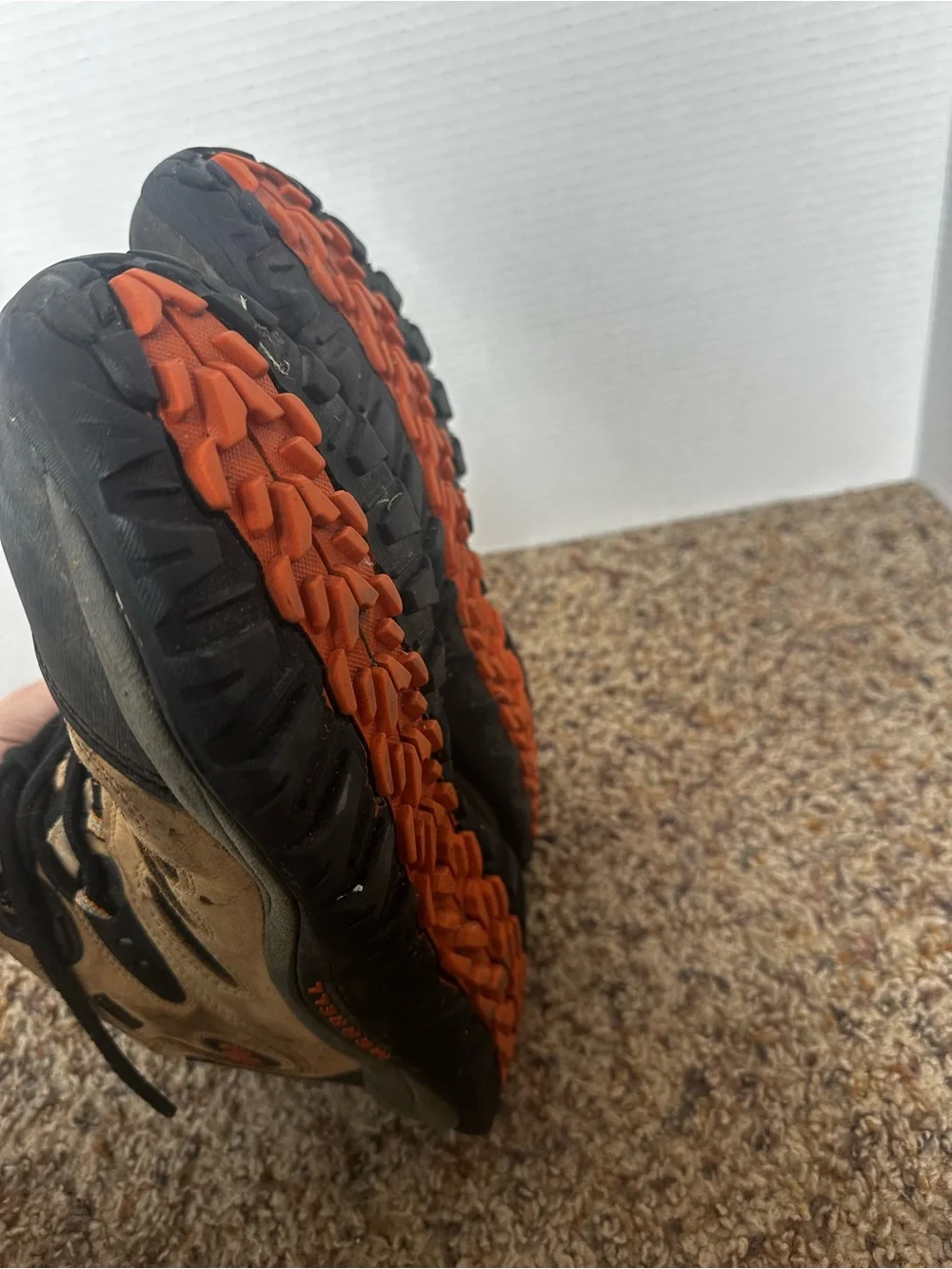Merrell Brown and Black Men's Hiking Boots